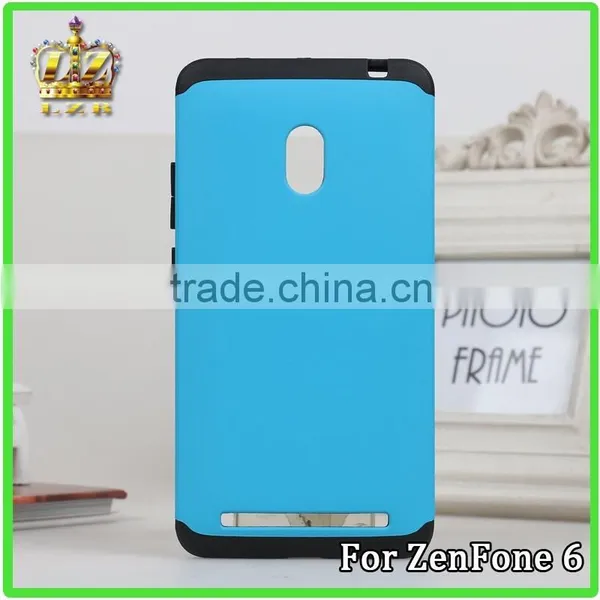 2014 LZB Wholesale PC+TPU Cover Case for Asus Zenfone6,for Asus Zenfone6 Case