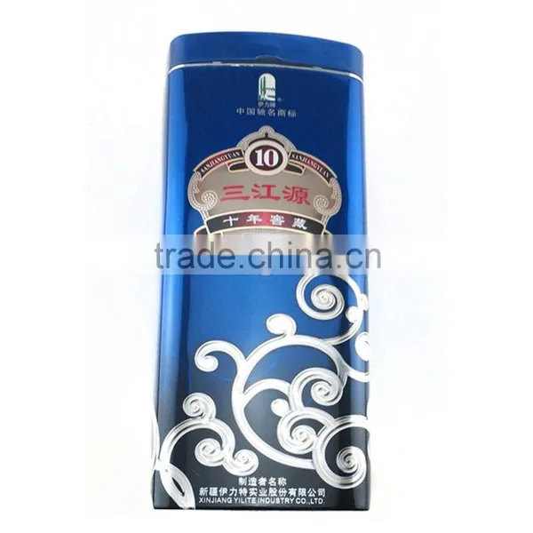 Hot Customized Rectangular Wine Tin Box photo-2