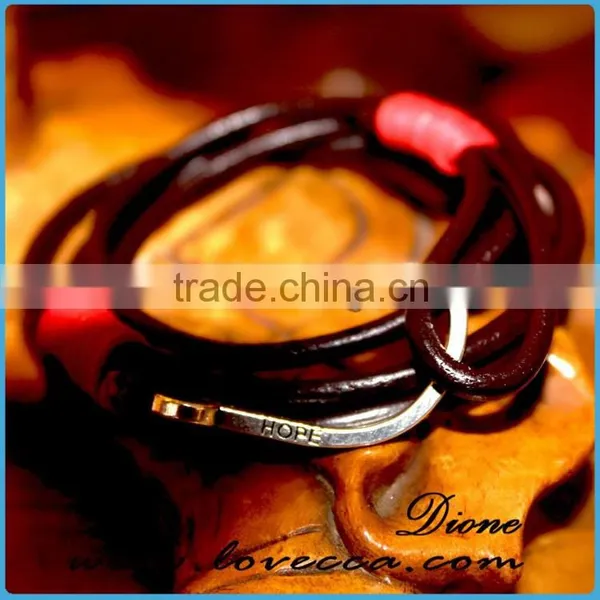 Anchor Charm Genuine Leather Bracelets Anchor Bracelets photo-2