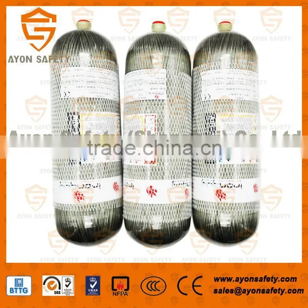 Carbon Fiber Cng Cylinder/Air Cylinder Made in China With 3L/6.8L/9L for SCBA photo-3