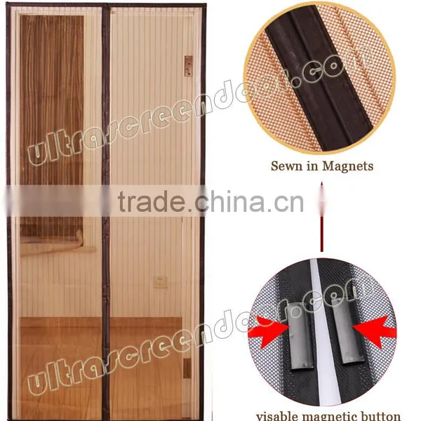 Hot Sale Magnetic Screen Door, Magic Mosquito Net Screen Mesh