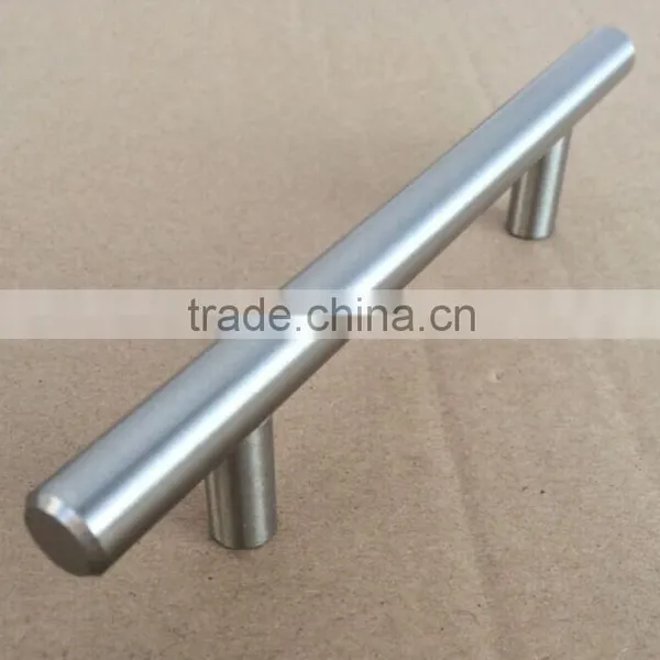 Cheapest Price Solid Stainless Steel Furniture Cabinet Kitchen Cabinet t Bar Handle photo-2