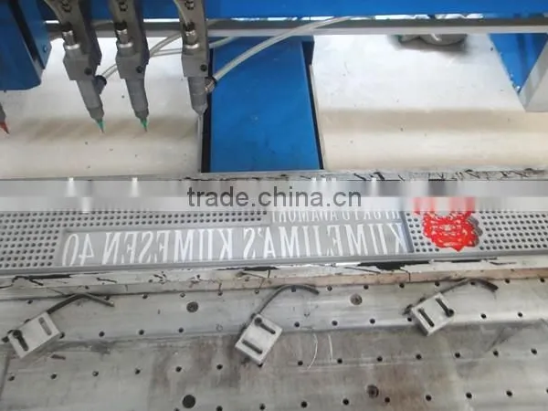Brand Logo Customized Soft Rubber Pvc Bar Mat photo-2
