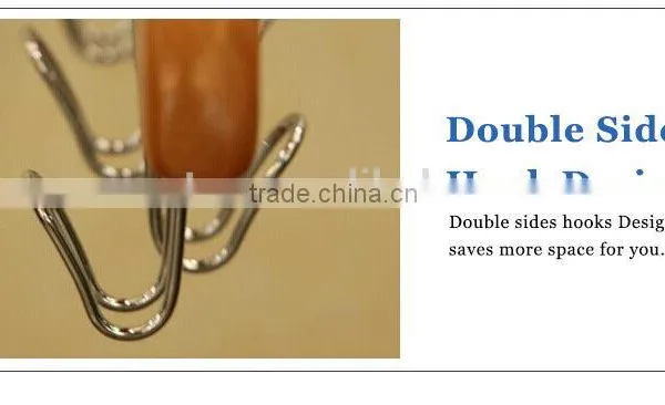 Hot Sale Cheap Wooden Rotating Tie Hanger photo-5