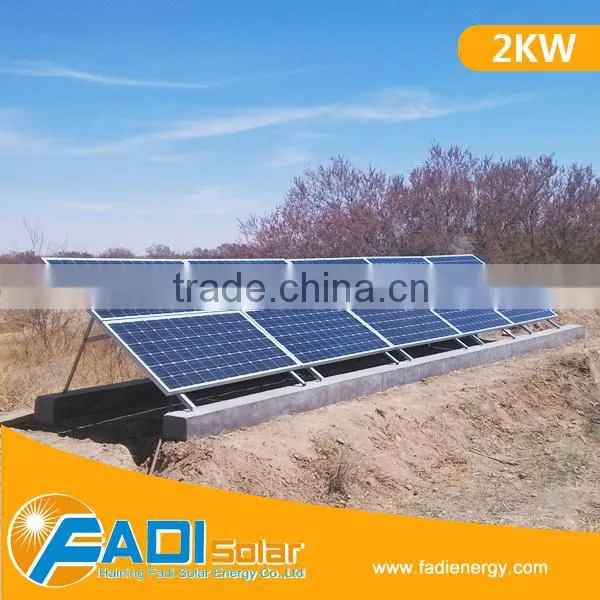 2KW Off Grid Solar Power System, Solar Kit System (FD-OFF/MSS-2KW)