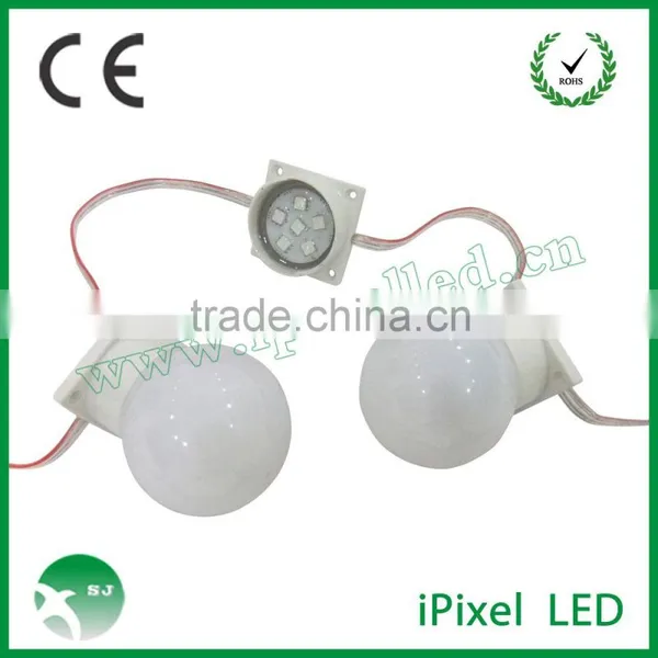 Dmx Arduino Control Ws2801 3leds 6leds Smd5050 50mm Diameter Pixel Led Dot Light Waterproof IP66 photo-3