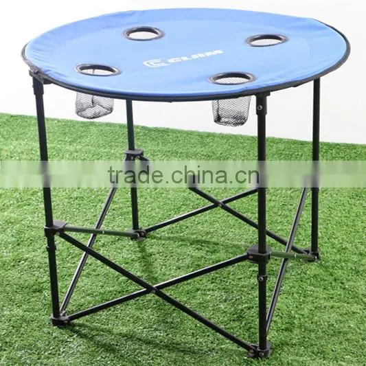 Portable Folding Round Table for Outdoor Camping photo-2