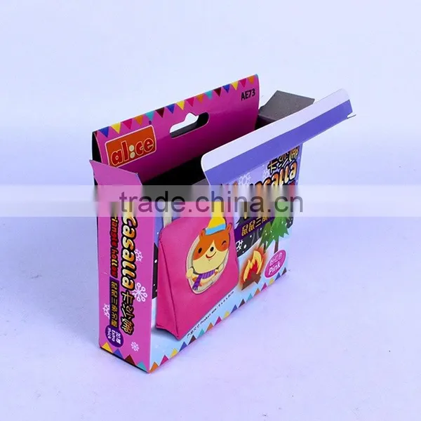 Full Color Printed Paper Box Packaging For Child Toy Color Paper Box