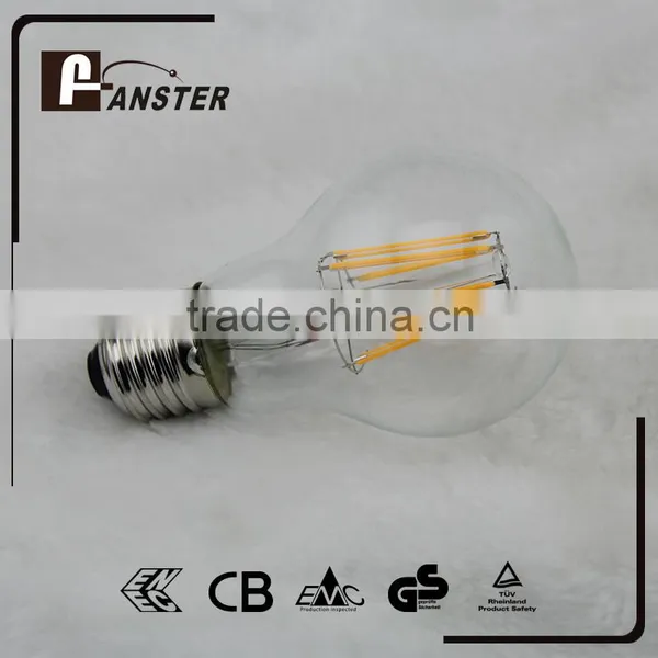 Zhejiang Led Lighting Product Supplier Filament Led Bulb A60 2/4/6/8W E27 B22 photo-2