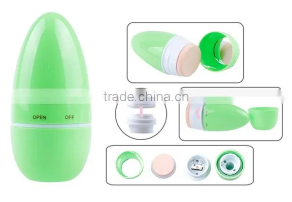 Mini Electric Vibrating Foundation Powder Puff Home Use Makeup Tool photo-2