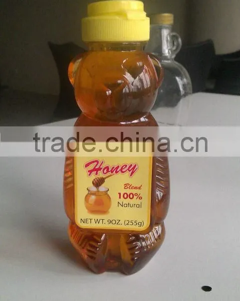 LOW PRICE FDA standard bear bottle honey blend honey