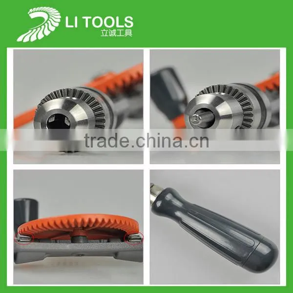 1/4" Manual Professional Portable Ice Crv Hand Drill Machine With 4 Jaws photo-3