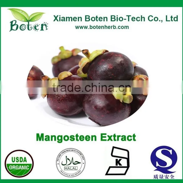 Kosher Certified HPLC 10%-98% Mangosteen Extract Mangostin 40% HPLC
