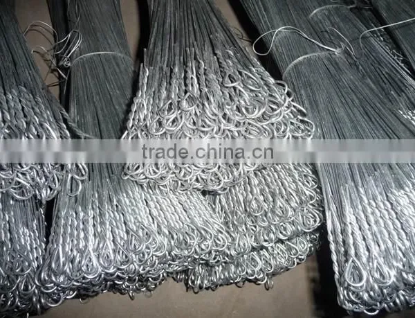 Skid Packing Galvanized Single Loop Tie Wire photo-2