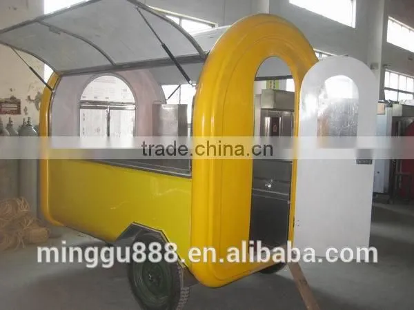 Hot Sale! Mobile Food Trailer/cart, Pizza&crepe Vending Truck for Sale, China Supply Food Van photo-2