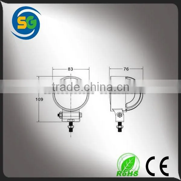 Energy Saving Off Road Truck Lights, Outdoor Epistar 12W UTV Led Lights photo-5
