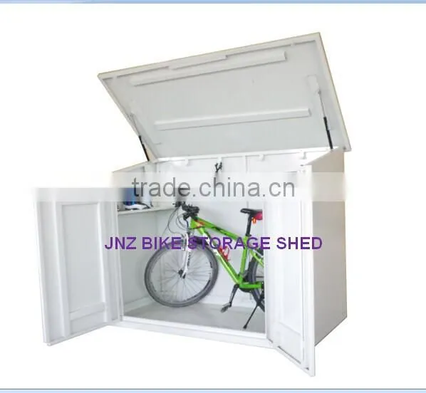 Rainproof shed for motorbike