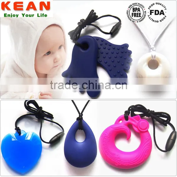 Customize Color Teething Pendant Necklace Teething Pendant photo-4