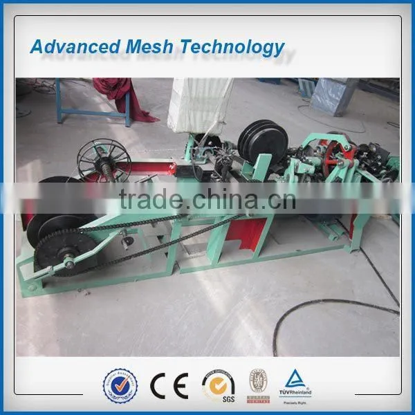 All Types of Galvanized Barbed/ Thorn Wire Fencing Making Machines China Factory photo-3