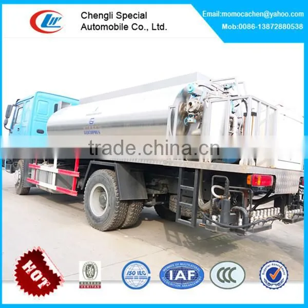 Howo 4x2 Asphalt Sprayer Truck 10cbm Bitumen Sprayer Truck Truck Mounted Bitumen Sprayer for Sale photo-4