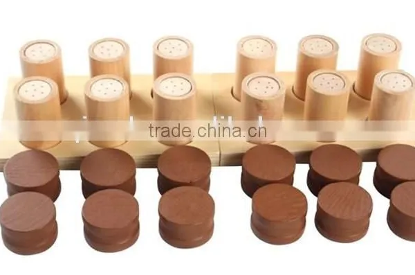 Child Wooden Toys Smell Canister Montessori Teaching Aids photo-2