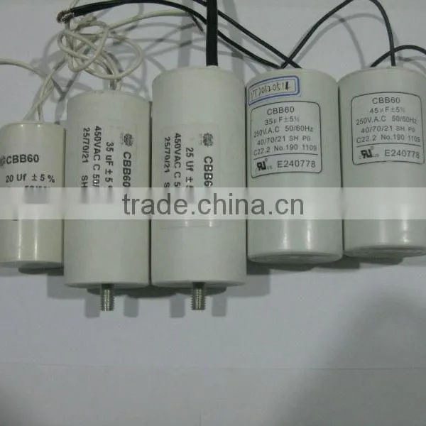 AC Electric Motor Capacitor / AC Electric Capacitor / AC Polypropylene Film Capacitor photo-3