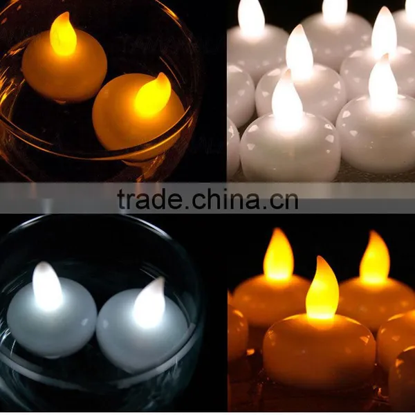 Led Flameless Candles Led Floating Tealight Led Flickering Floating Tealight photo-2