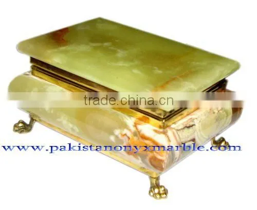 NEW STYLISH JEWELRY BOXES ONYX MARBLE HANDICRAFTS photo-4