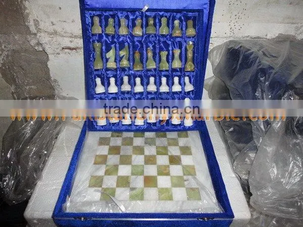 WHOLESALE 2017 NEW PRICE High Quality ONYX CHESS BOARDS WITH FIGURES photo-3