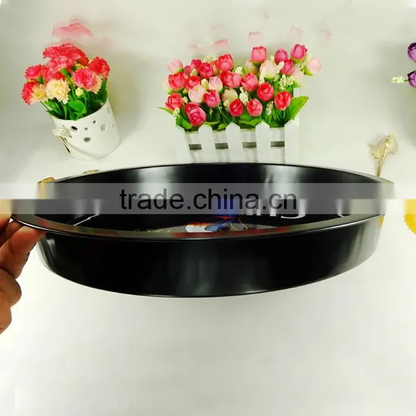 Small Round Metal Tin Tray photo-3