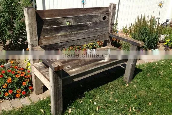 Rustic Wooden Bench photo-6