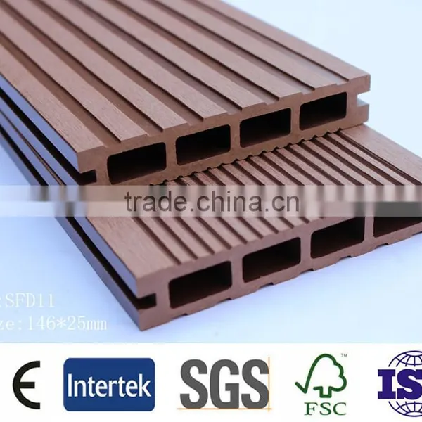 China Manufacturer Wpc Building Material Wpc Wall Panel, Wpc Decking photo-5