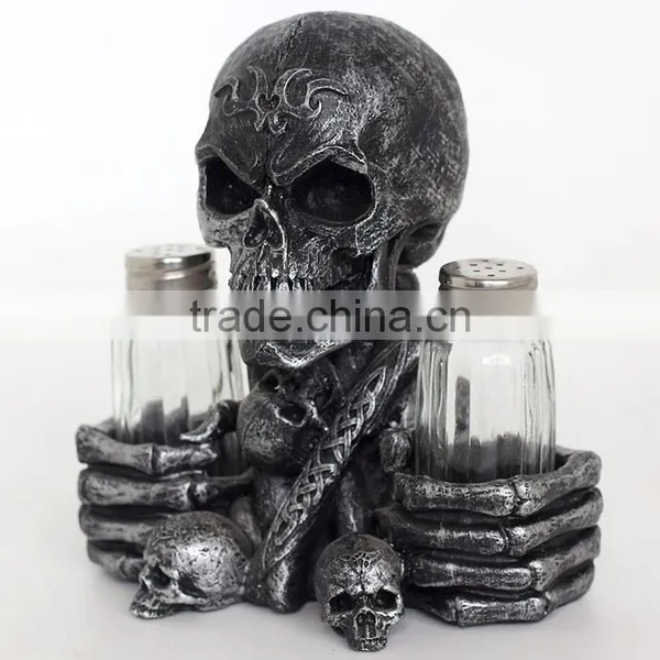 Decorative Gothic Cow Skull For Home Bar photo-2