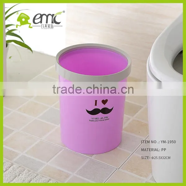 Hot Sale PP Home Plastic Waste Bin/trash Can/plastic Trash Bin photo-4