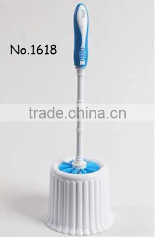 New Design Toilet Brush Plastic Cleaning Brush Sets With Holder photo-6