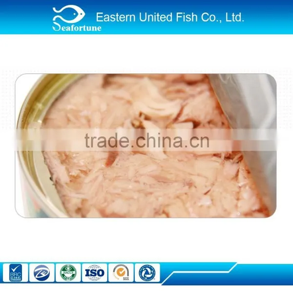 China Seafood Frozen Canned Yellowfin Tuna