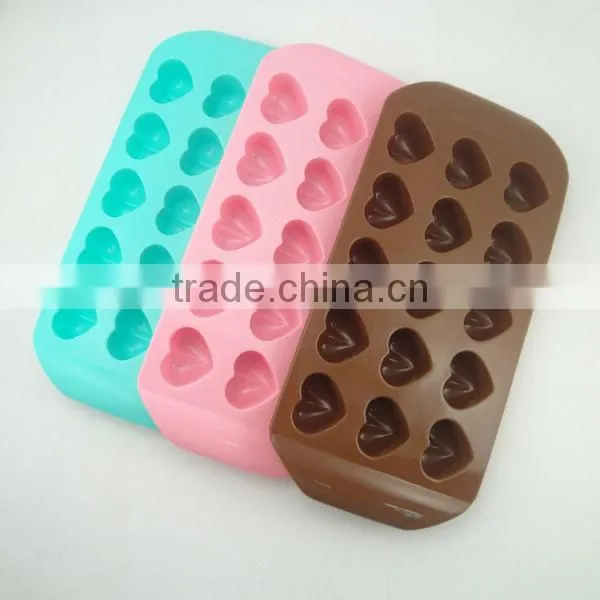 Heart Shape Silicone Baking Molds / Cheap Silicone Baking Form / Custom Bake Mold photo-4