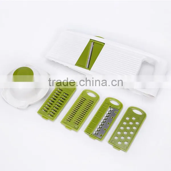Fashional Directly Sale Top Quality PP and Stainless Steel Material 7-piece Multifunctional Peeler and Grater photo-2