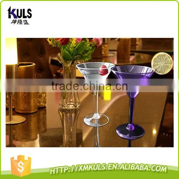 Hard Plastic 200ml Disposable Bar Cocktail Martini Cup photo-2