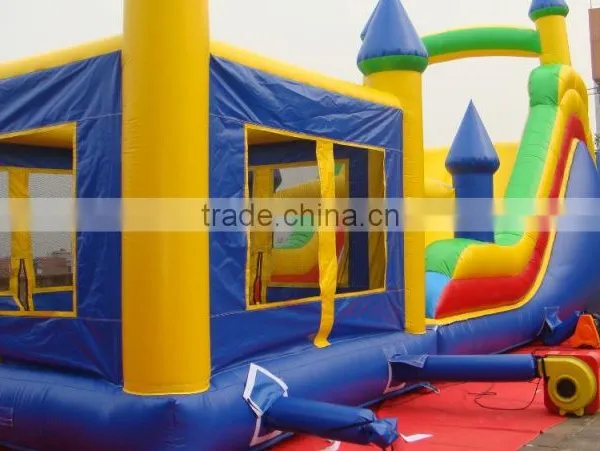 Colorful Inflatable Bouncer Castle With Slide/inflatable Pirate Bounce House for Kids photo-6