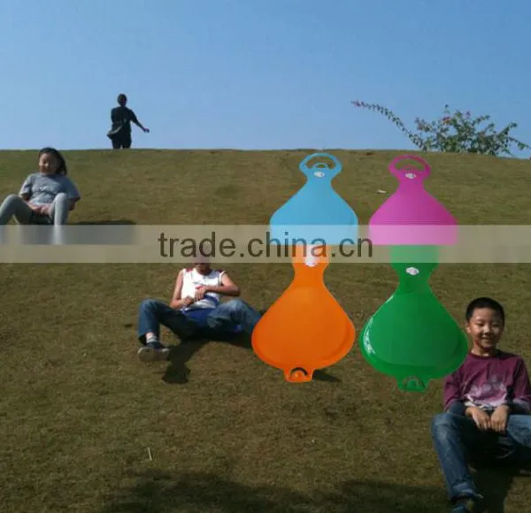 Connected Plastic Kids Adults Snow Slide Board on Grass and Sand One by One photo-3