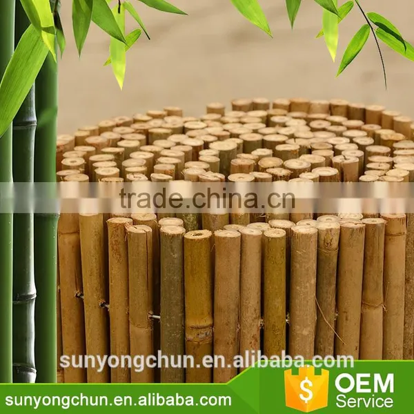 Decorative Bamboo Fencing Mini Cheap of Bamboo Fence for Agriculture