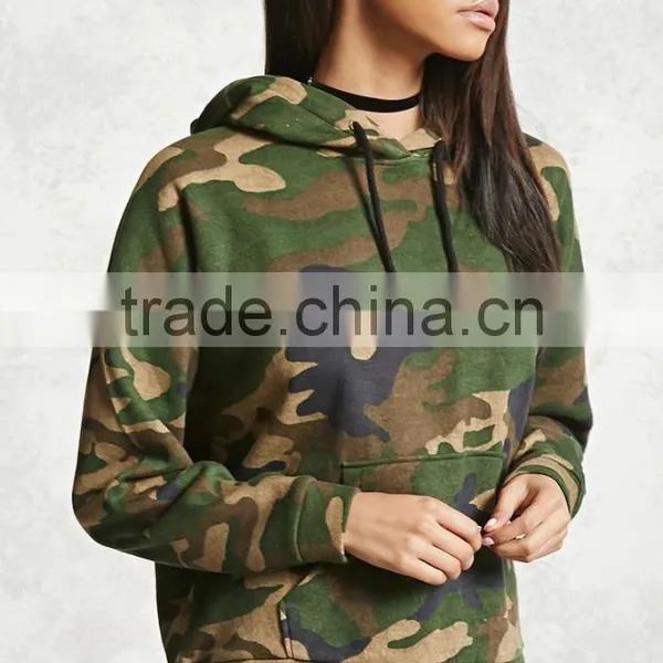 Custom Clothing Manufacturers, Pullover Custom Hoodies Long Sleeves Camo Print Custom Brand Branded Hoody photo-2