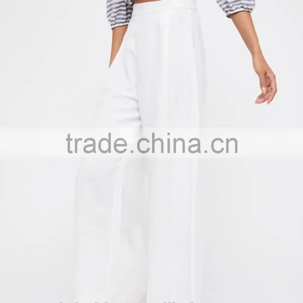 2017 Two Piece Set Women Clothing Stripe Pattern Off-the-shoulder Style Women Two Piece Set Top And Pant photo-5
