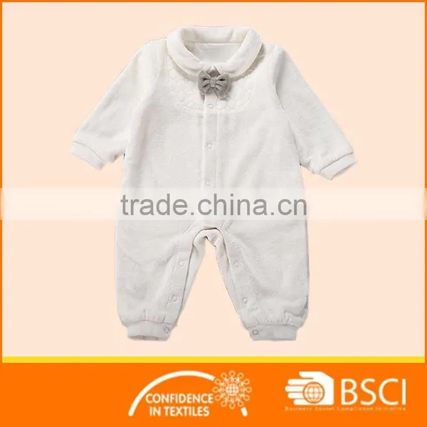 New Long Sleeved Bownote Cotton Kids Clothes Romper photo-2