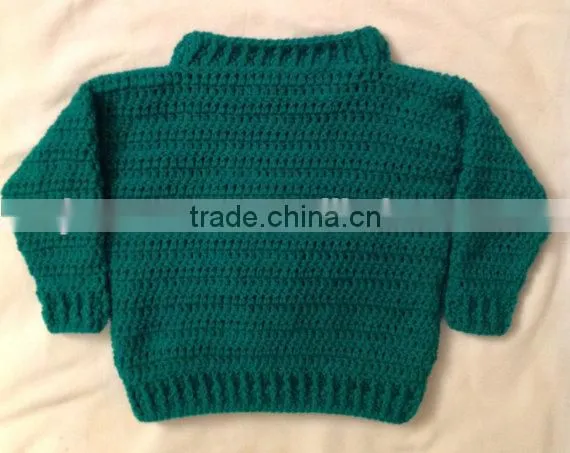 New Design Child's Crochet Santa Sweater photo-4