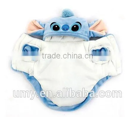 Pet Cartoon Stitch Dog Clothes Puppy Cat Costumes Apparel Winter Coat photo-5