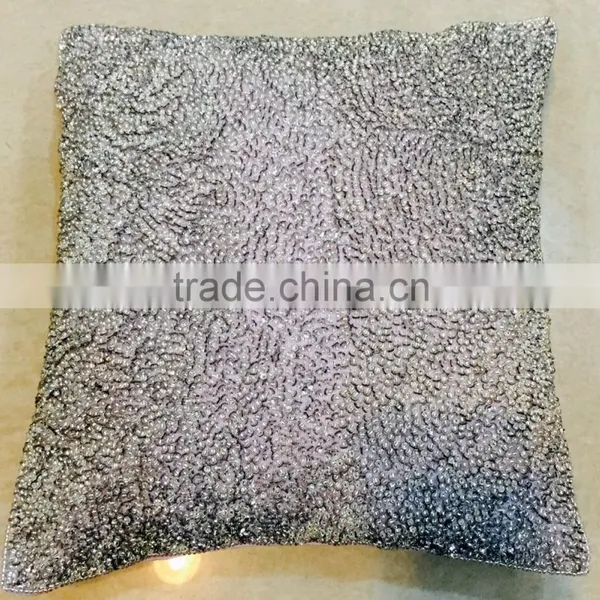 Fully Beaded Cushion Cover photo-4