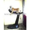 Leather Leopard On Tree