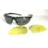 Interchangeable Lenses Sunglasses With Adjustable Straps for Shooting Eye Protection